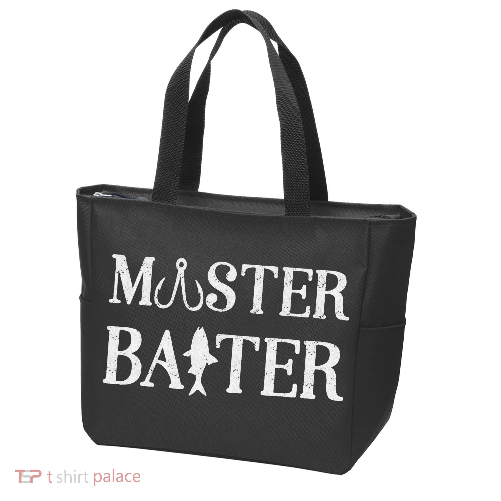 Fishermen Funny Fishing Master Baiter Tote Bag