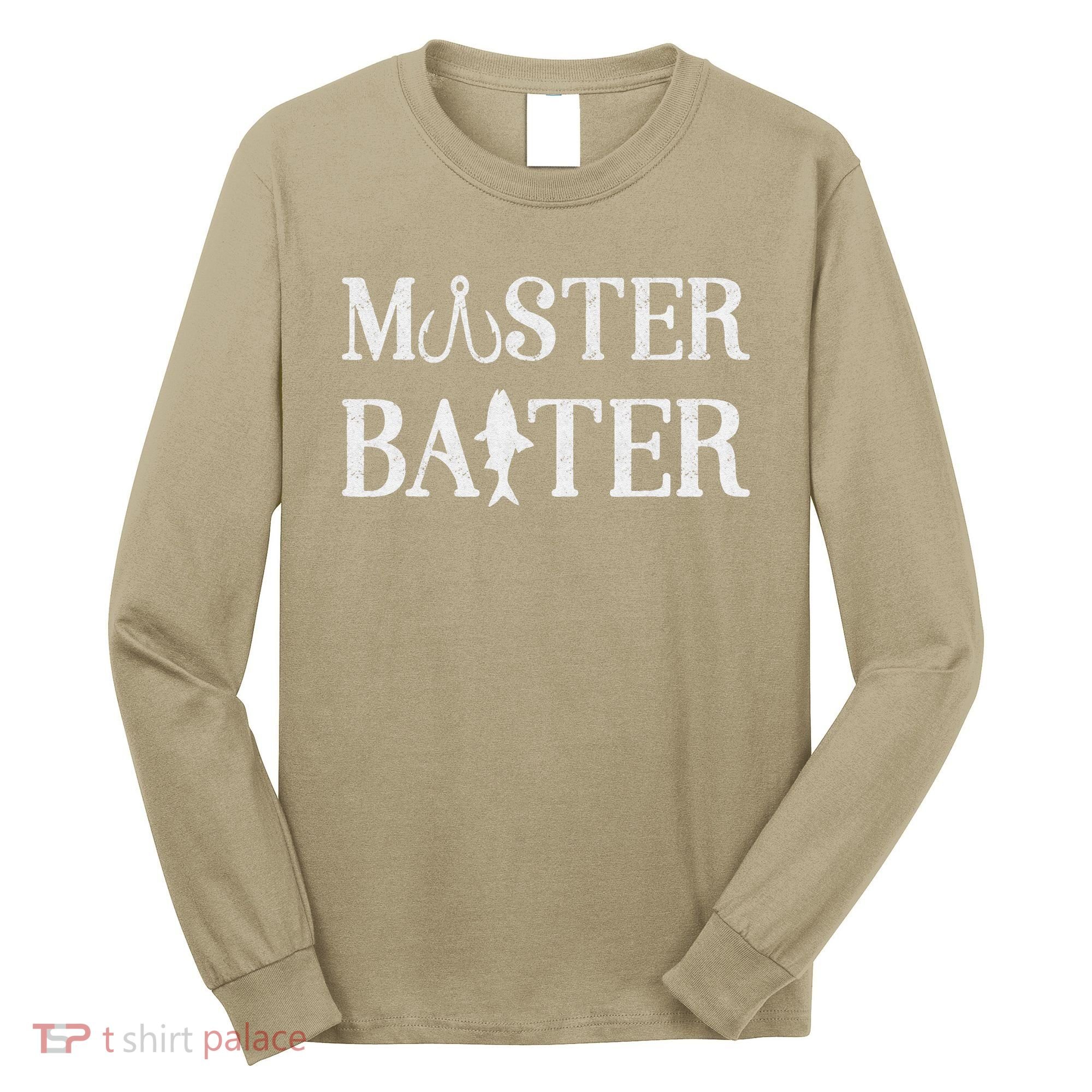 Fishermen Funny Fishing Master Baiter Long Sleeve Shirt