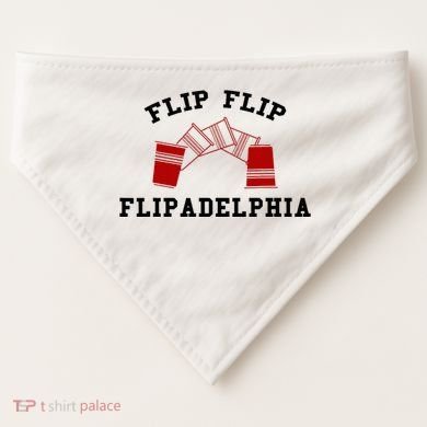 Flip Flip Flipadelphia USA-Made Doggie Bandana