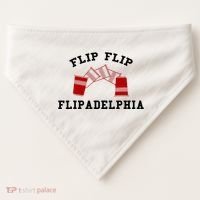 Flip Flip Flipadelphia USA-Made Doggie Bandana thumb 0