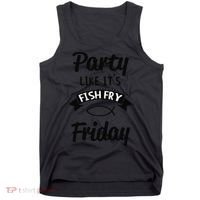 Friday Fish Fry Lent Tank Top thumb 0