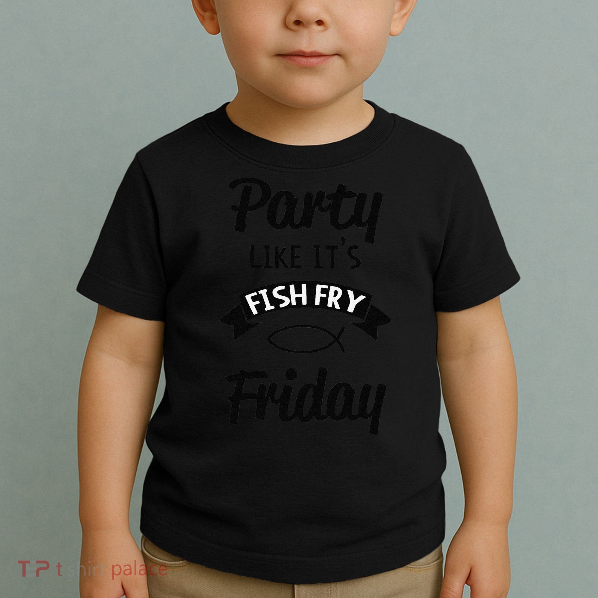 Friday Fish Fry Lent Toddler T-Shirt