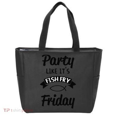 Friday Fish Fry Lent Tote Bag