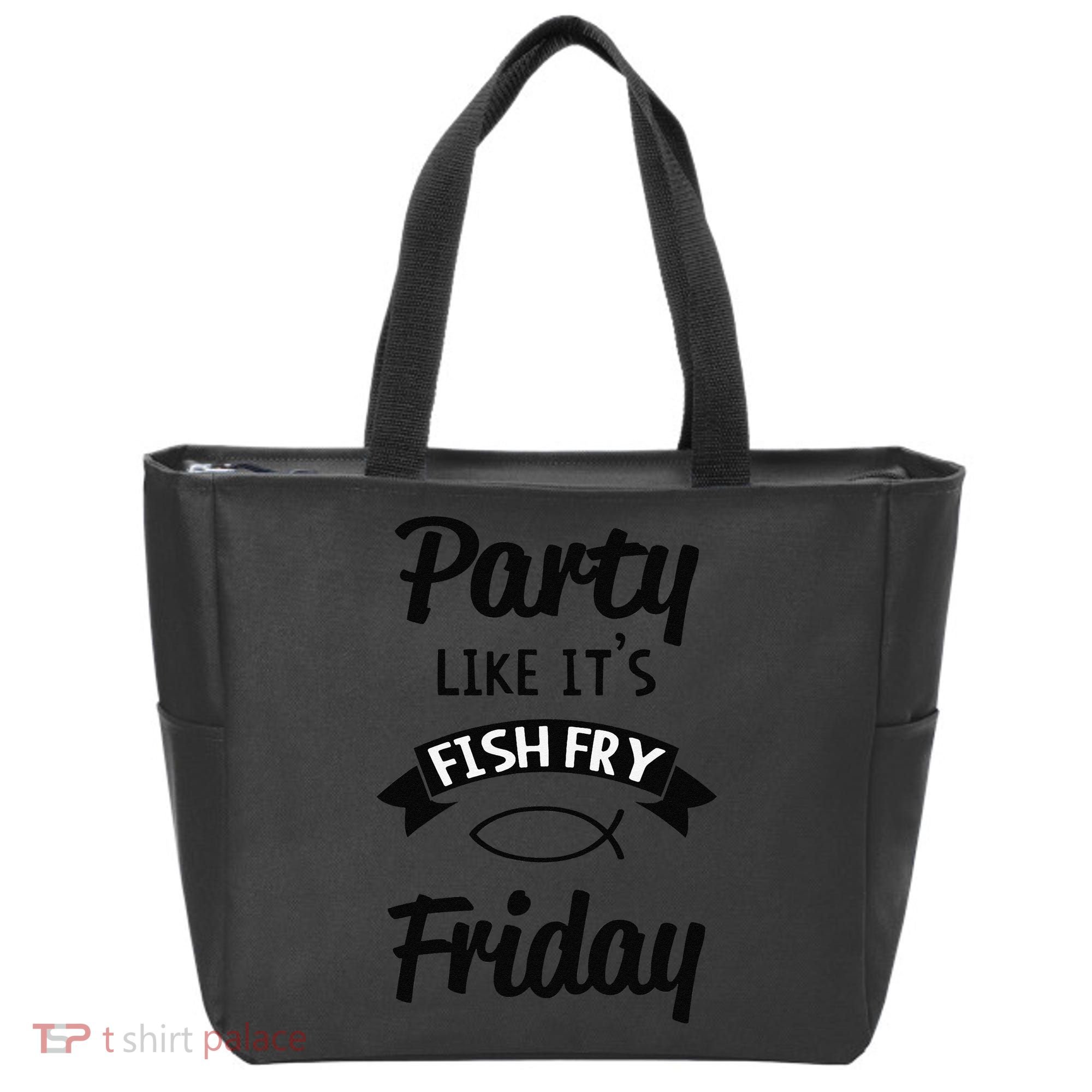 Friday Fish Fry Lent Tote Bag