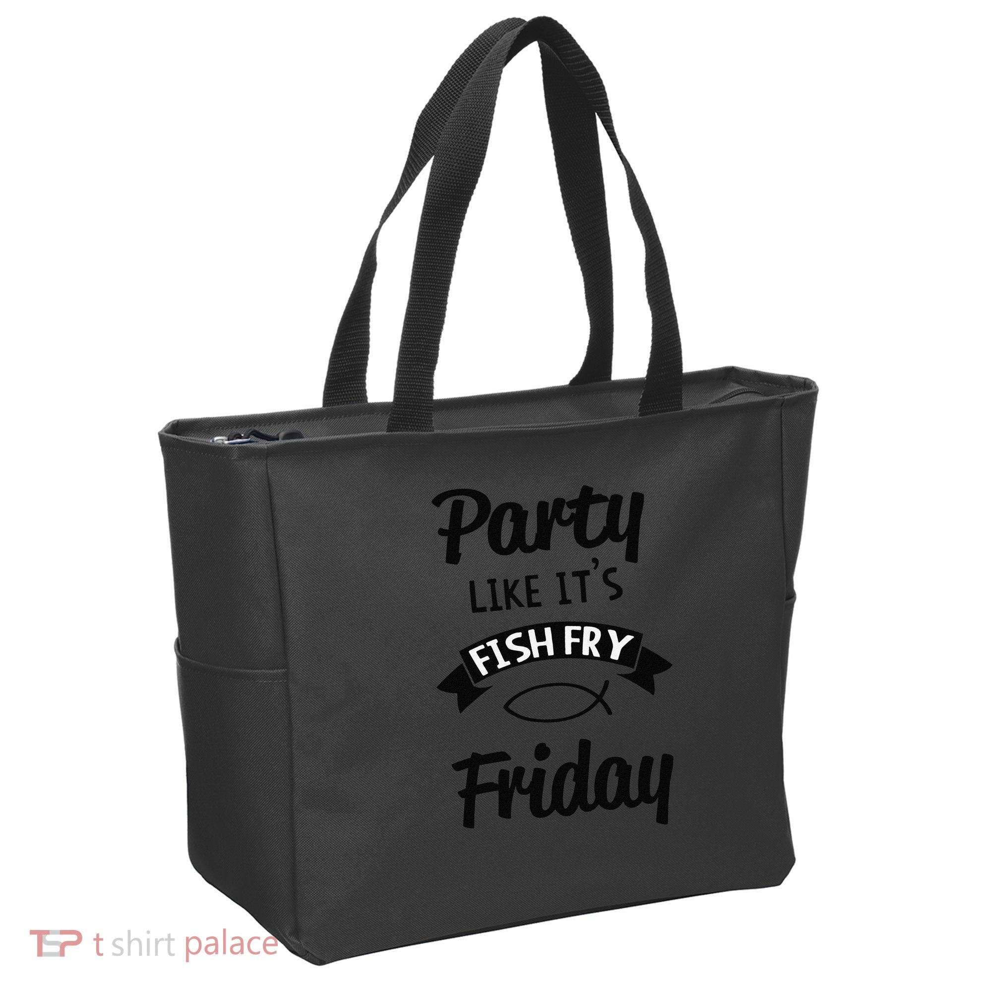 Friday Fish Fry Lent Tote Bag
