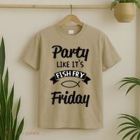 Friday Fish Fry Lent T-Shirt thumb 2