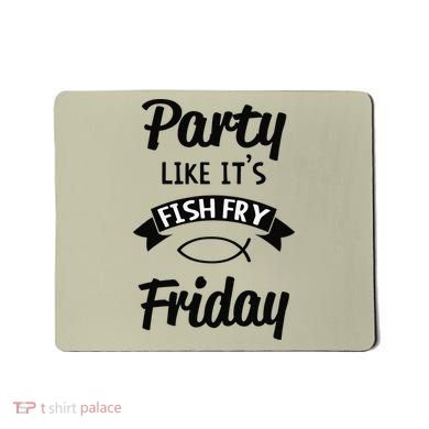 Friday Fish Fry Lent Mousepad