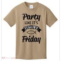 Friday Fish Fry Lent Kids T-Shirt thumb 0