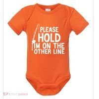 Fishing Fisherman Baby Bodysuit thumb 0
