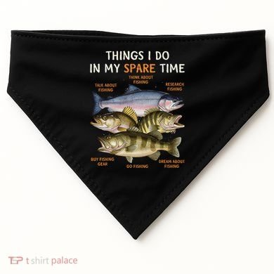 Funny Fishing USA-Made Doggie Bandana