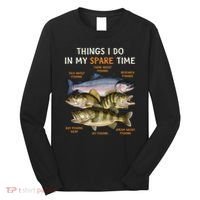 Funny Fishing Long Sleeve Shirt thumb 0