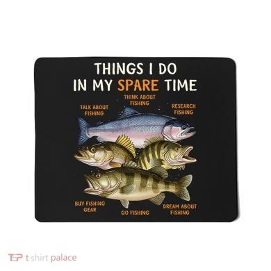 Funny Fishing Mousepad