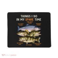 Funny Fishing Mousepad thumb 0