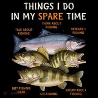 Funny Fishing Ornament thumb 1