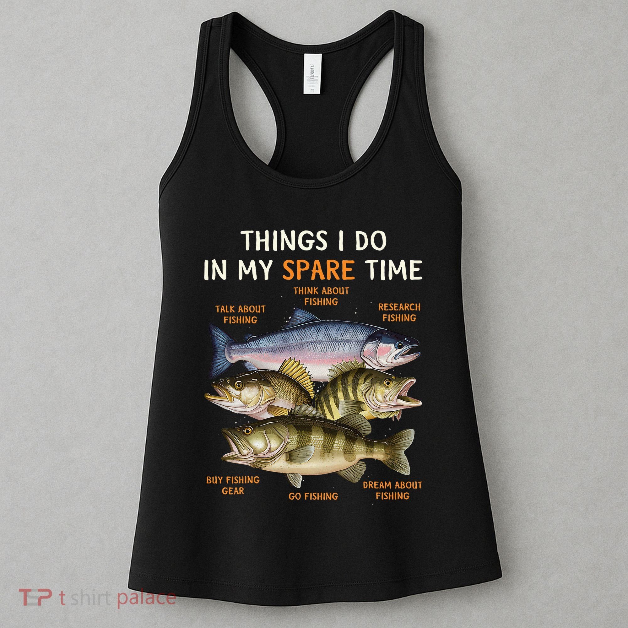 Funny Fishing Women's Tank Top