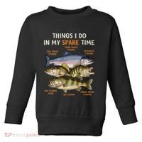 Funny Fishing Toddler Sweatshirt thumb 0