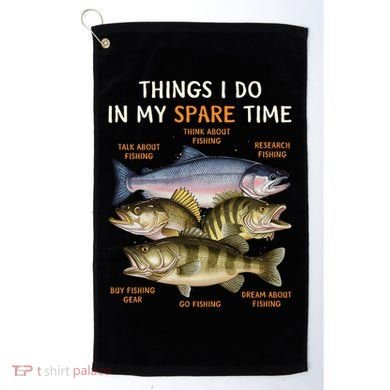 Funny Fishing Golf Towel
