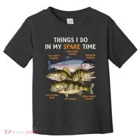 Funny Fishing Toddler T-Shirt thumb 0