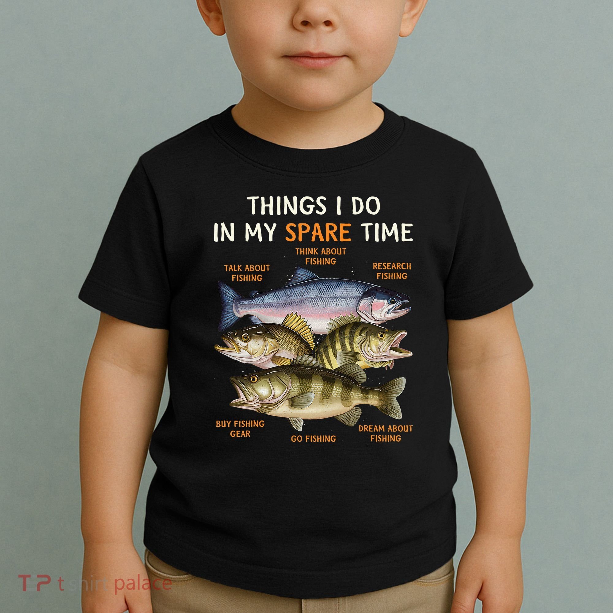 Funny Fishing Toddler T-Shirt