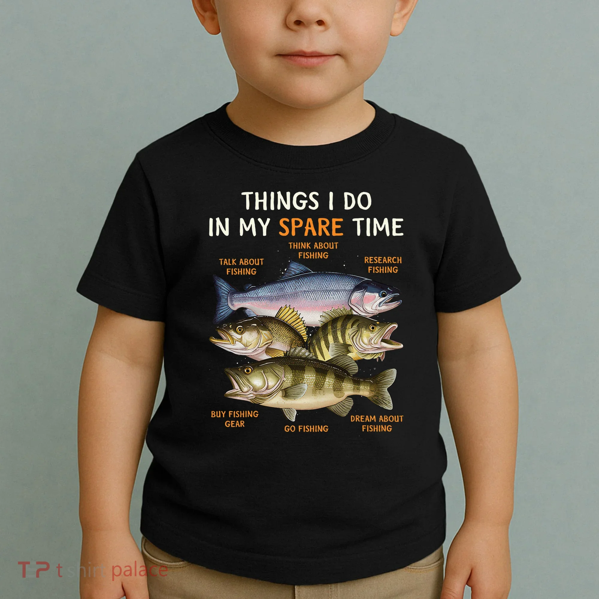 Funny Fishing Toddler T-Shirt