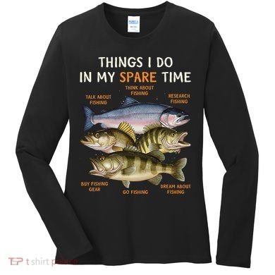 Funny Fishing Women's Long Sleeve Shirt