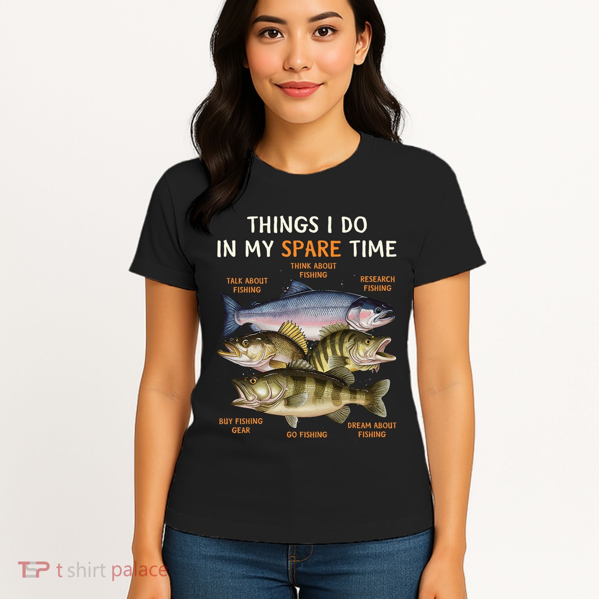 Funny Fishing Women's T-Shirt