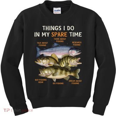 Funny Fishing Kids Sweatshirt