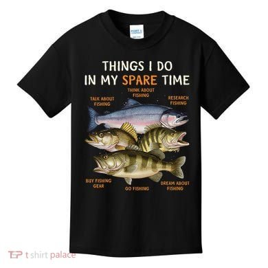 Funny Fishing Kids T-Shirt