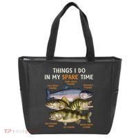 Funny Fishing Tote Bag thumb 0