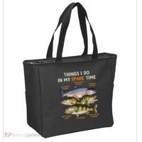 Funny Fishing Tote Bag thumb 2