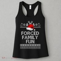 Forced Family Fun Ugly Christmas Women's Tank Top thumb 3