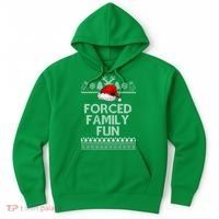 Forced Family Fun Ugly Christmas Hoodie thumb 0