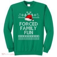 Forced Family Fun Ugly Christmas Sweatshirt thumb 0