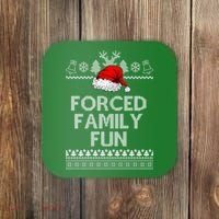 Forced Family Fun Ugly Christmas Coaster thumb 0