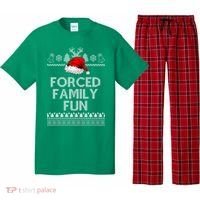 Forced Family Fun Ugly Christmas Pajama Set thumb 0