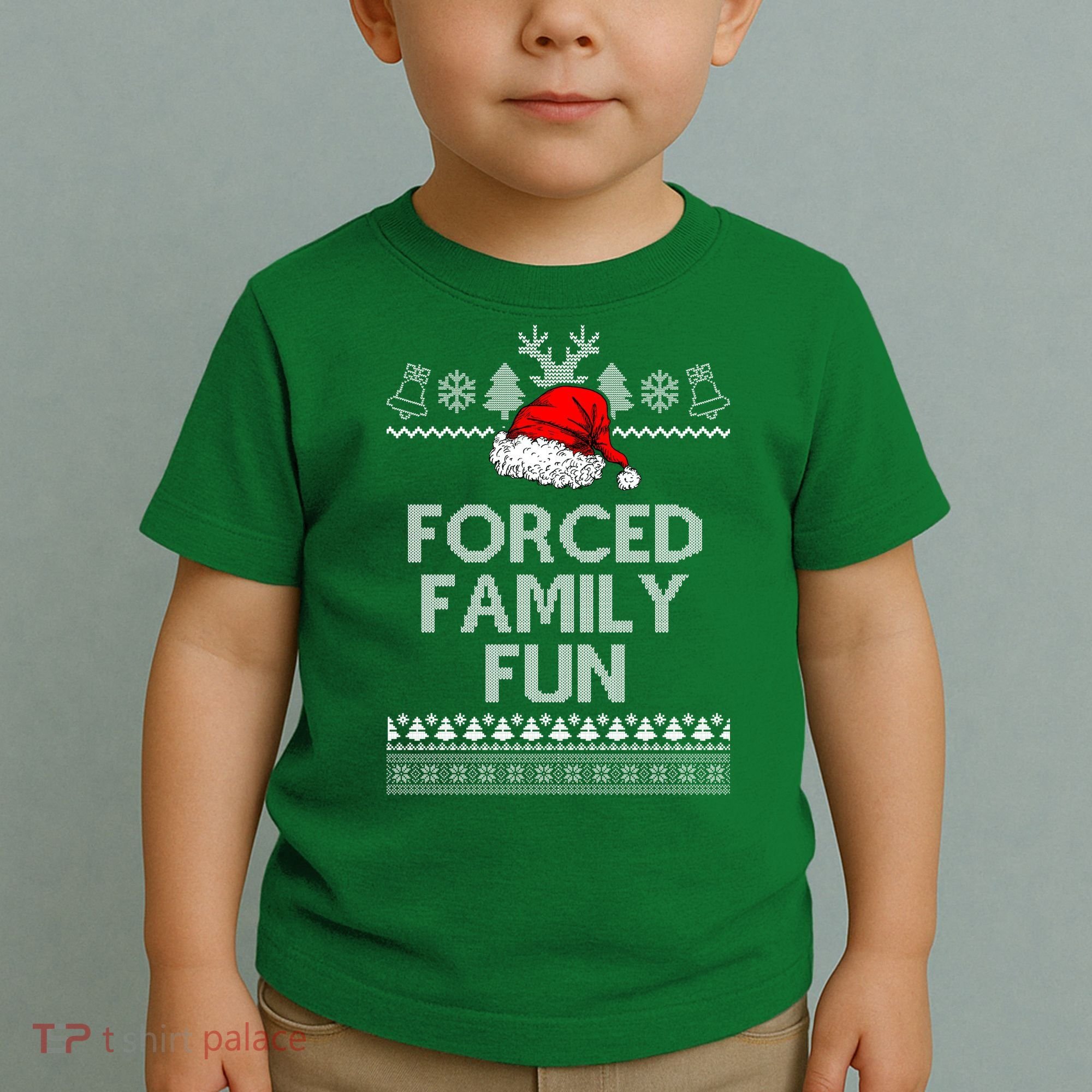Forced Family Fun Ugly Christmas Toddler T-Shirt