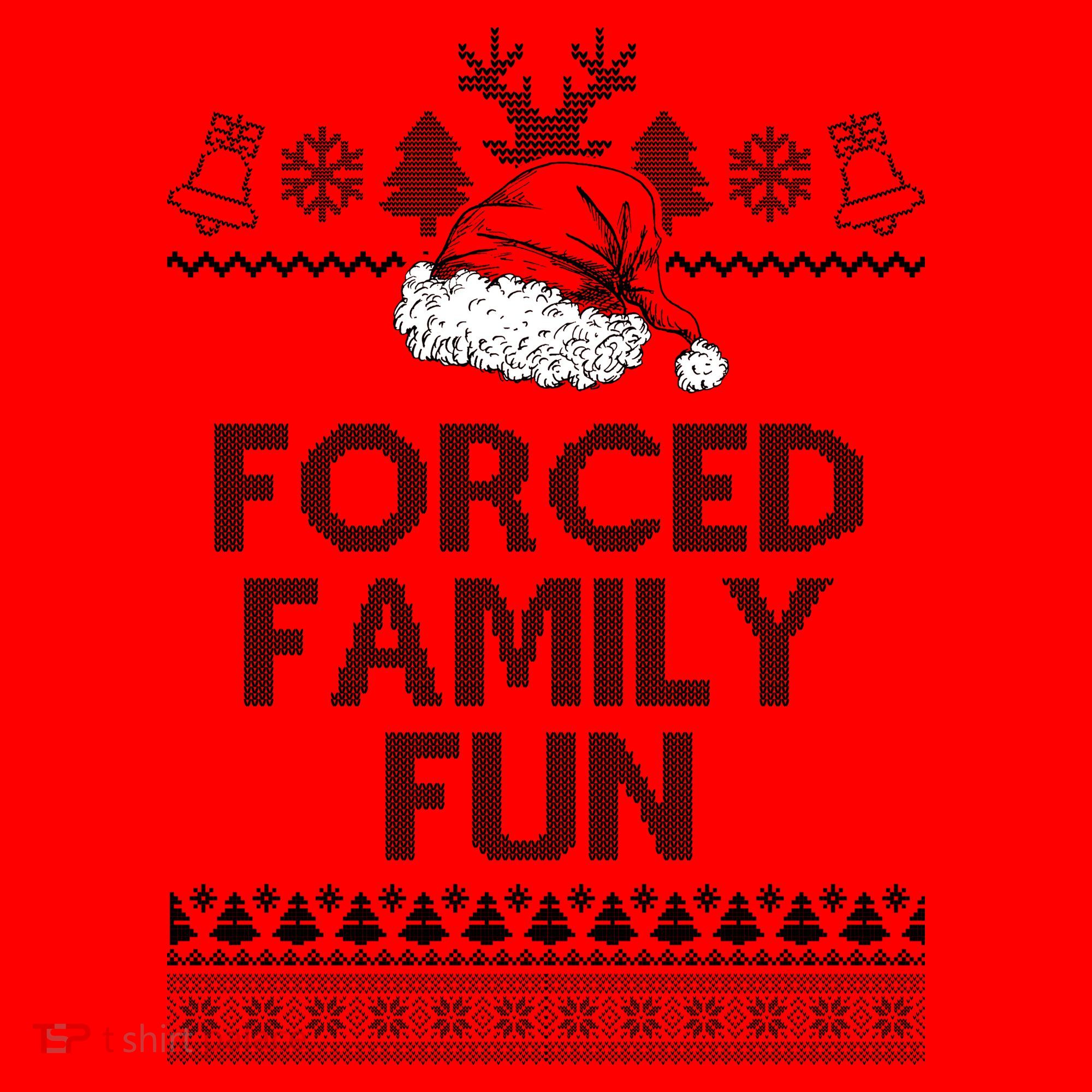 Forced Family Fun Ugly Christmas Santa Hat