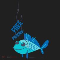 Funny Fish Free Piercing Women's Sweatshirt thumb 2