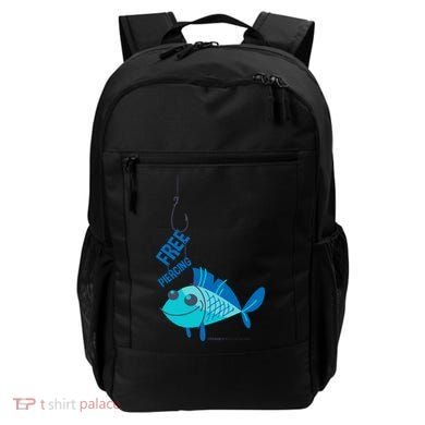 Funny Fish Free Piercing Backpack