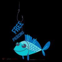 Funny Fish Free Piercing Coaster thumb 2