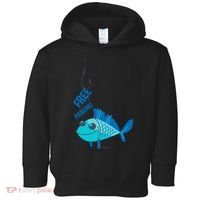 Funny Fish Free Piercing Toddler Hoodie thumb 0