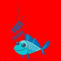 Funny Fish Free Piercing Santa Hat thumb 1