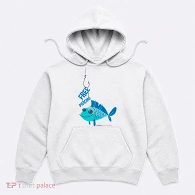 Funny Fish Free Piercing Hoodie