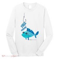 Funny Fish Free Piercing Long Sleeve Shirt thumb 0