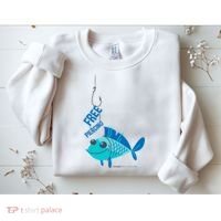 Funny Fish Free Piercing Sweatshirt thumb 2