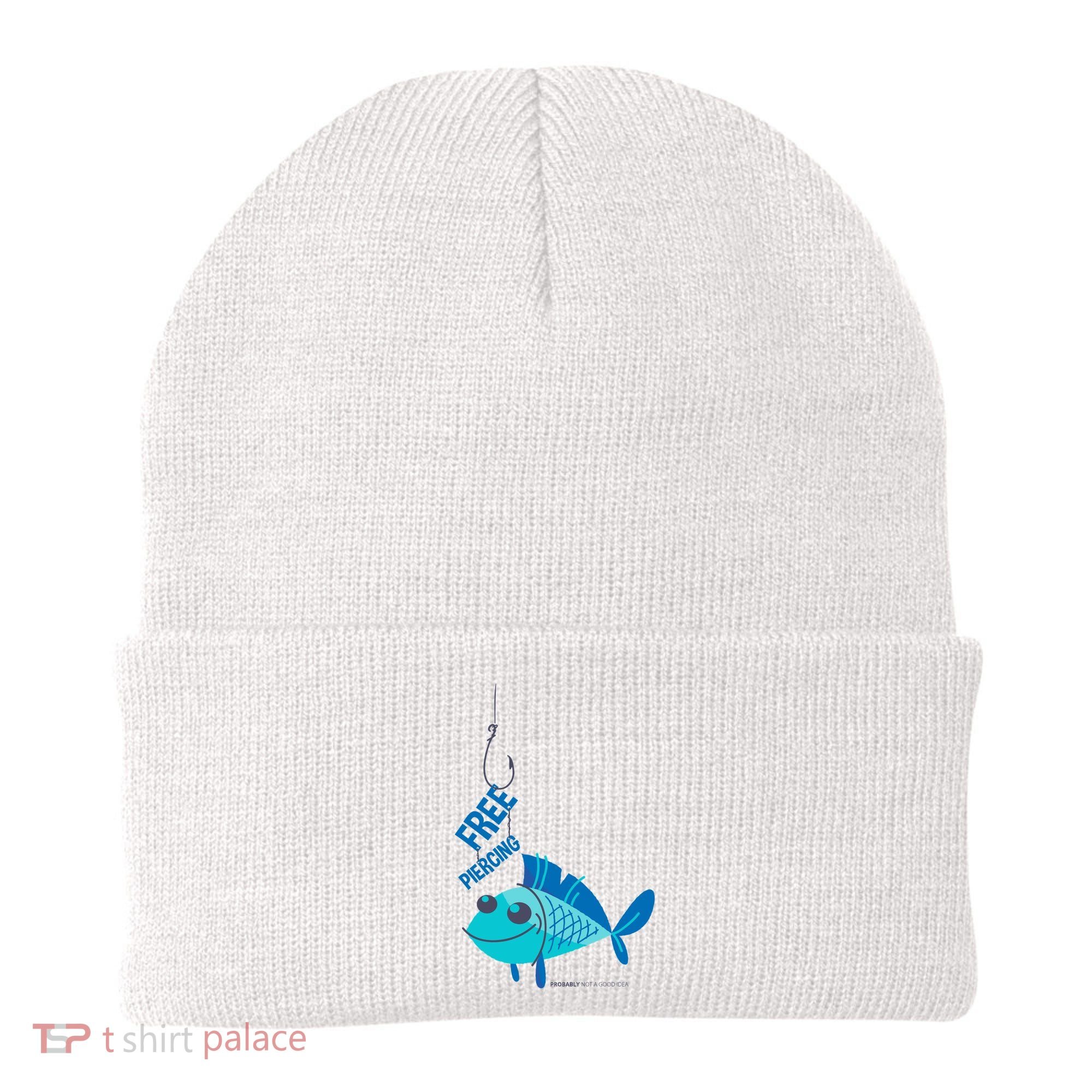 Funny Fish Free Piercing Beanie
