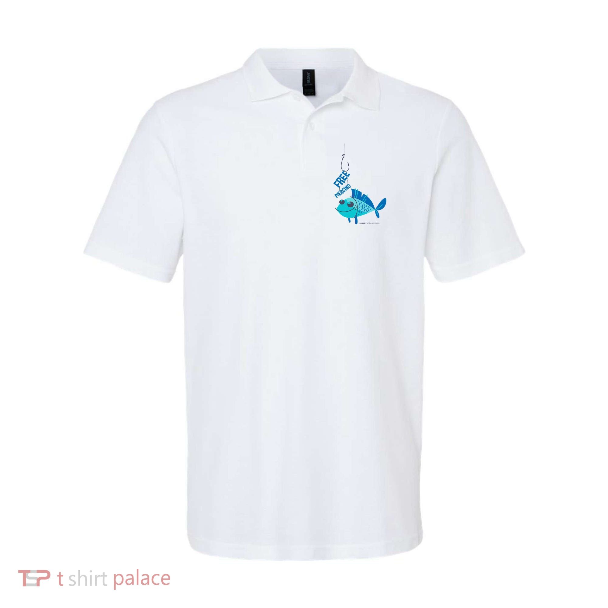 Funny Fish Free Piercing Polo