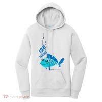 Funny Fish Free Piercing Women's Hoodie thumb 0