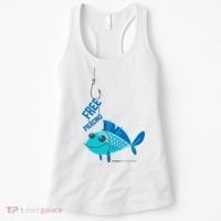 Funny Fish Free Piercing Women's Tank Top thumb 0