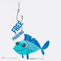 Funny Fish Free Piercing Women's Tank Top thumb 5